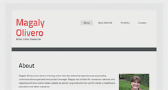 Desktop Screenshot of magalyolivero.com